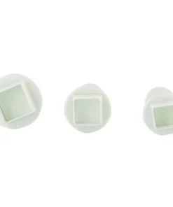 Cerf Dellier Découpoirs Éjecteurs Mini Carres Patisdecor (X 3)  Sale