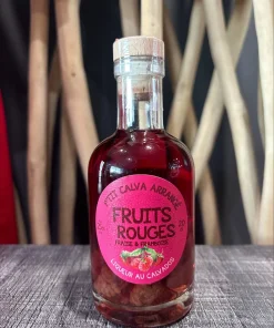 Calva arrangé Normand saveur fraise framboise made in Normandie – P’tit calva arrangé