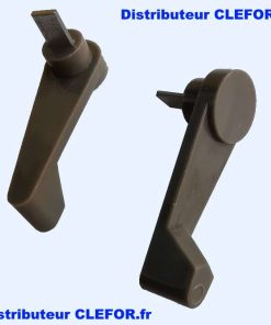 Levier PVC Step Arcadia gris lg 50 mm coulissant