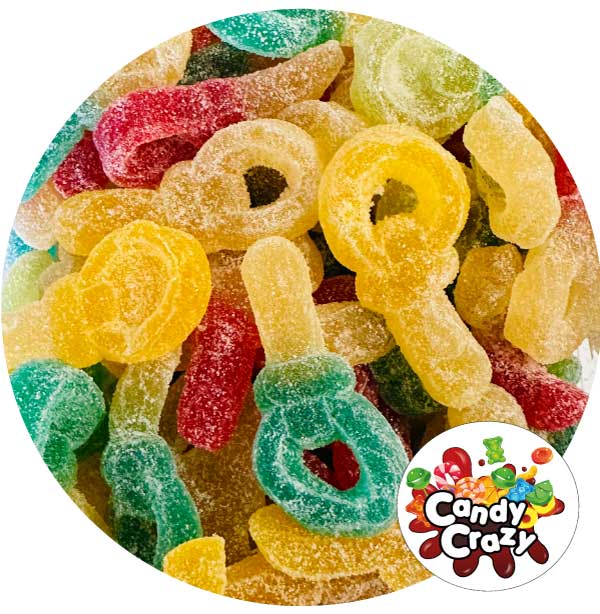 Tétines multicolores 100gr